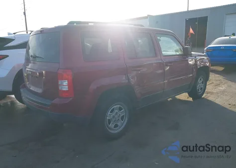 2016 Jeep Patriot Sport из США, поврежденный, VIN 1C4NJPBA5GD669997